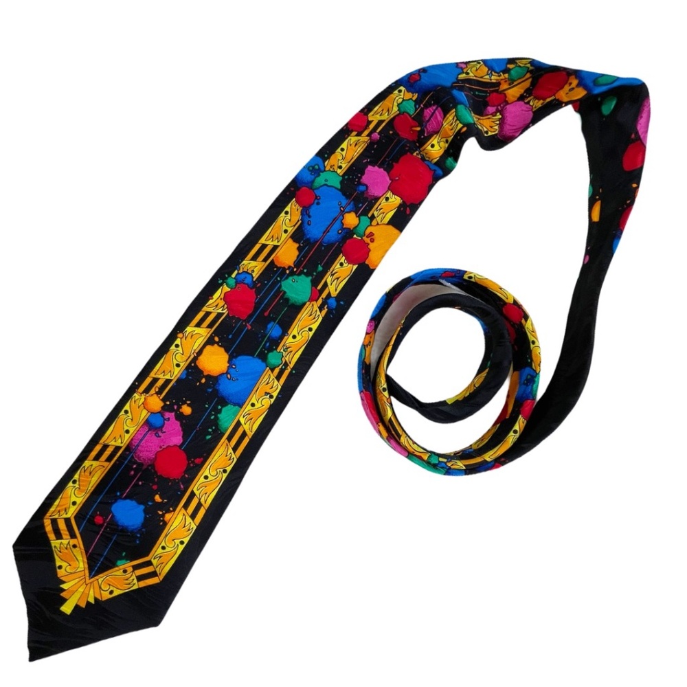 Rush Limbaugh Paint Splatter necktie